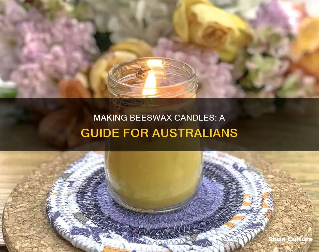 how to make beeswax candles australia