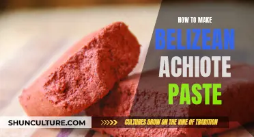 Authentic Belizean Achiote Paste: A Step-by-Step Guide