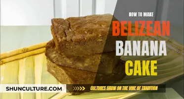 Bake a Delicious Belizean Banana Cake at Home