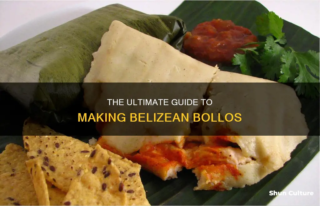 how to make belizean bollos