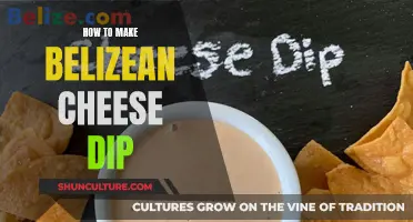 The Perfect Belizean Cheese Dip: A Simple Guide