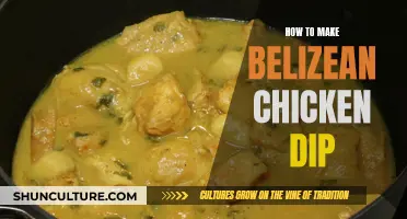 Belizean Chicken Dip: A Spicy, Creamy Delight