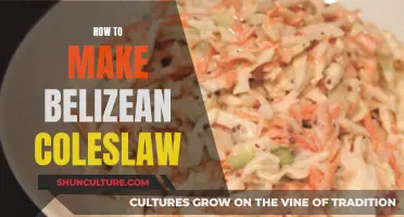 Belizean Coleslaw: A Spicy, Tangy, and Crunchy Delight