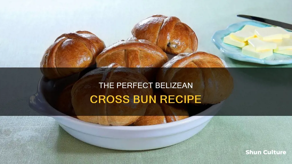 how to make belizean cross bun