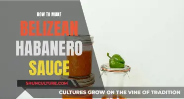 Crafting Belizean Habanero Sauce: A Spicy Adventure