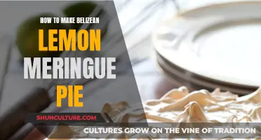 The Perfect Belizean Lemon Meringue Pie: A Step-by-Step Guide