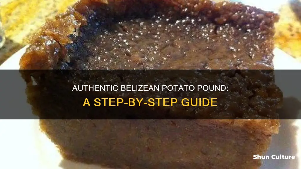 how to make belizean potato pound