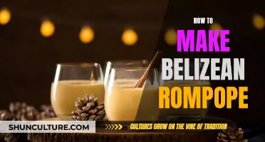 A Tropical Treat: Making Belizean Rompope