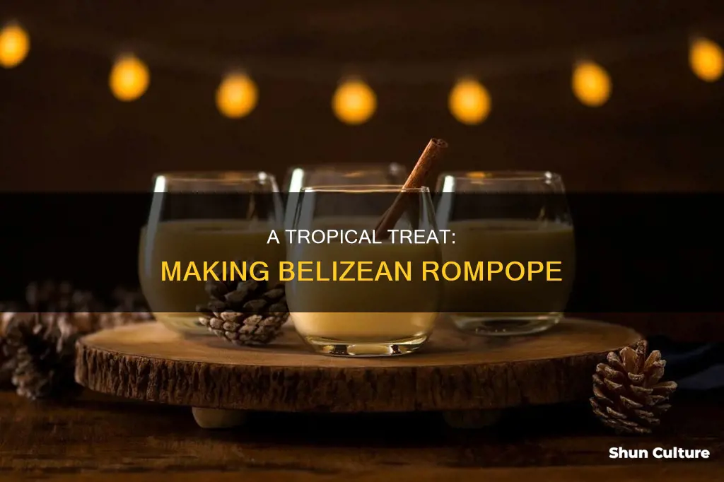 how to make belizean rompope