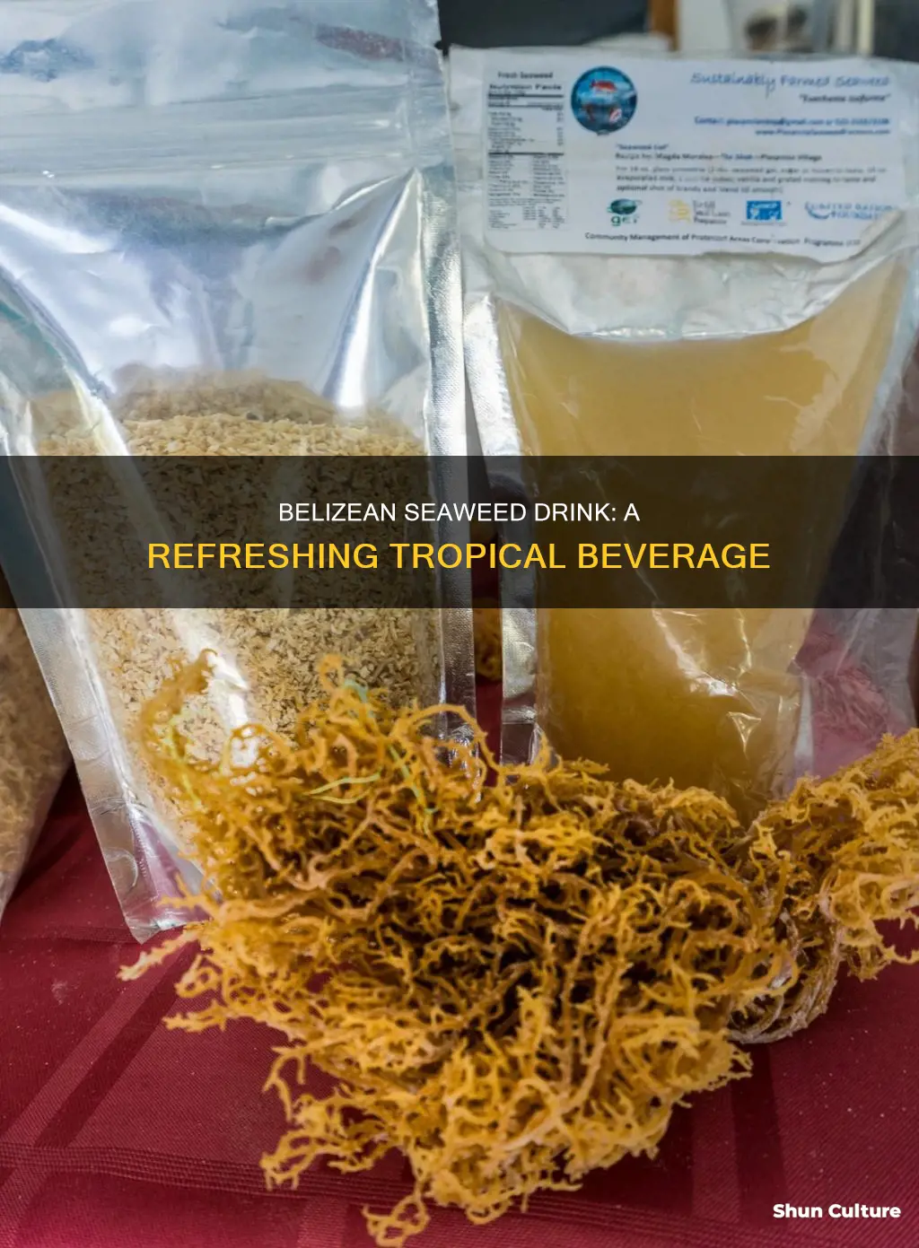 how to make belizean seaweed drink