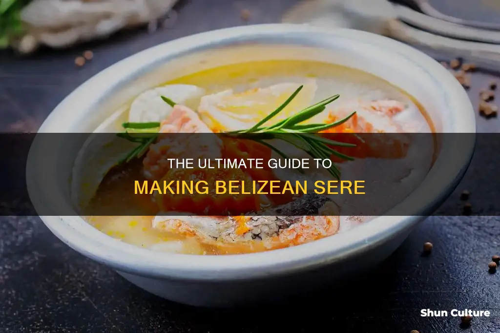 how to make belizean sere