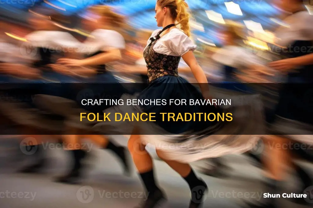 how to make bench for bavarian folk dance