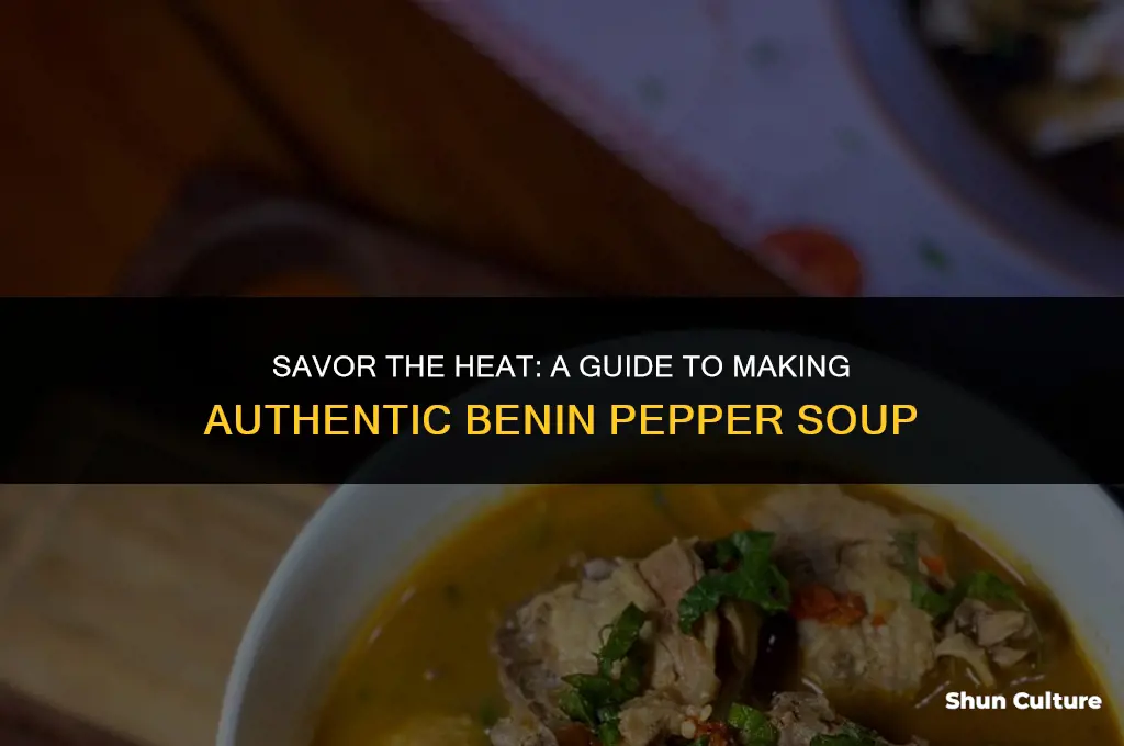 how to make benin pepper soup
