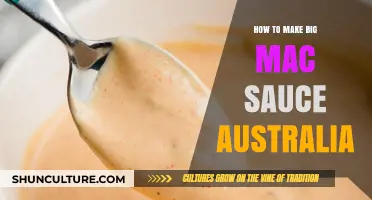 Make Big Mac Sauce at Home: An Aussie Guide