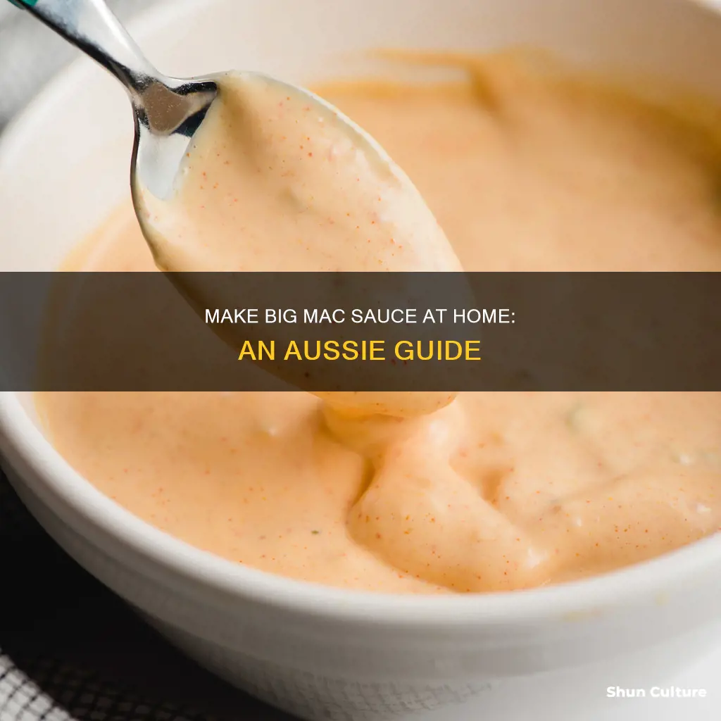 how to make big mac sauce australia