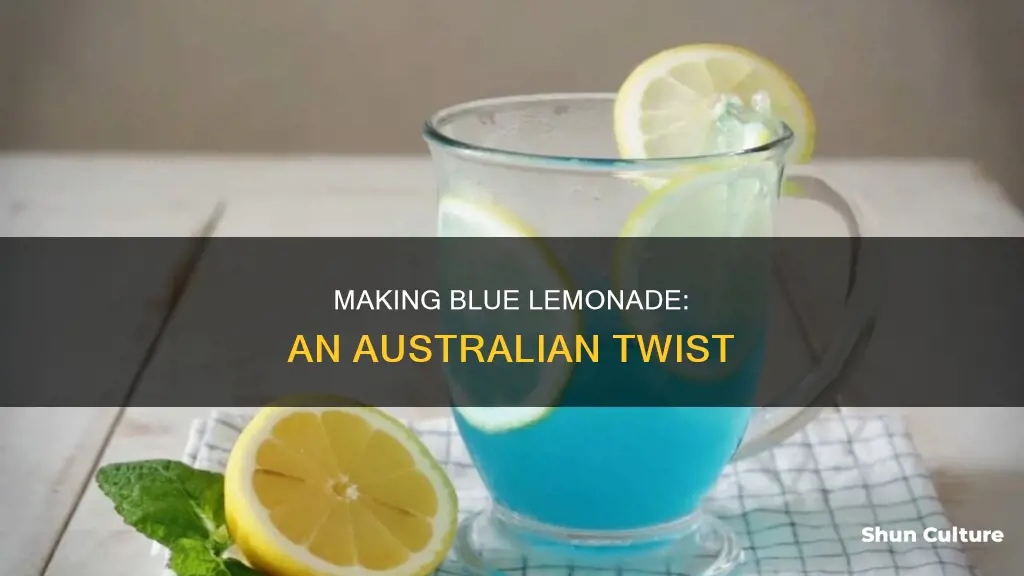 how to make blue lemonade australia