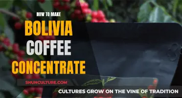 Brewing Bolivia Coffee Concentrate: A Step-by-Step Guide