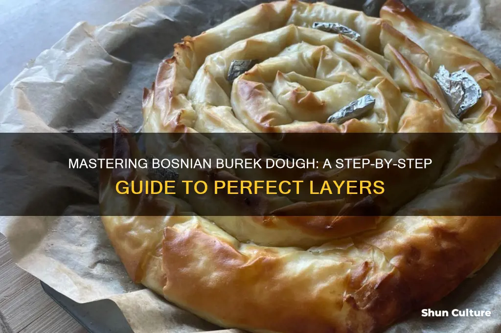 how to make bosnian burek dough