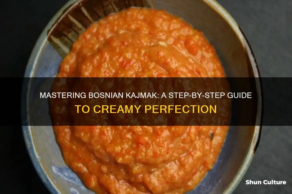 how to make bosnian kajmak