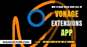 Make Brazil 0800 Calls Easily with Vonage Extensions App
