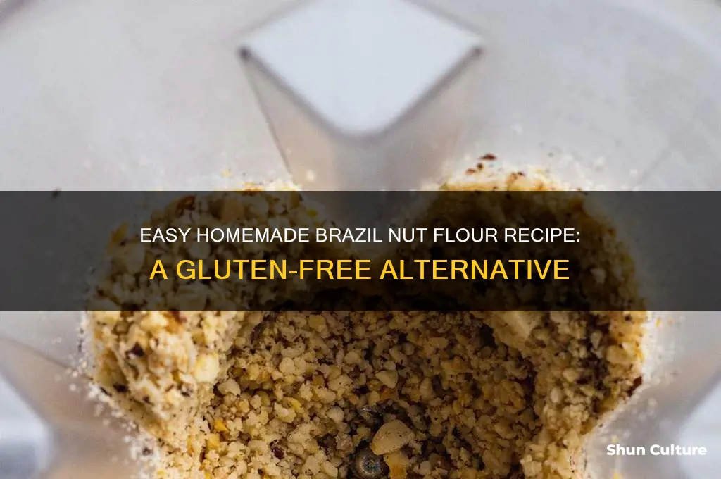 how to make brazil nut flour