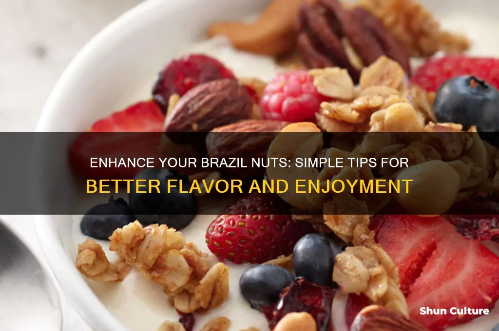 how to make brazil nuts taste better