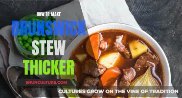 Thicken Brunswick Stew With Cornstarch