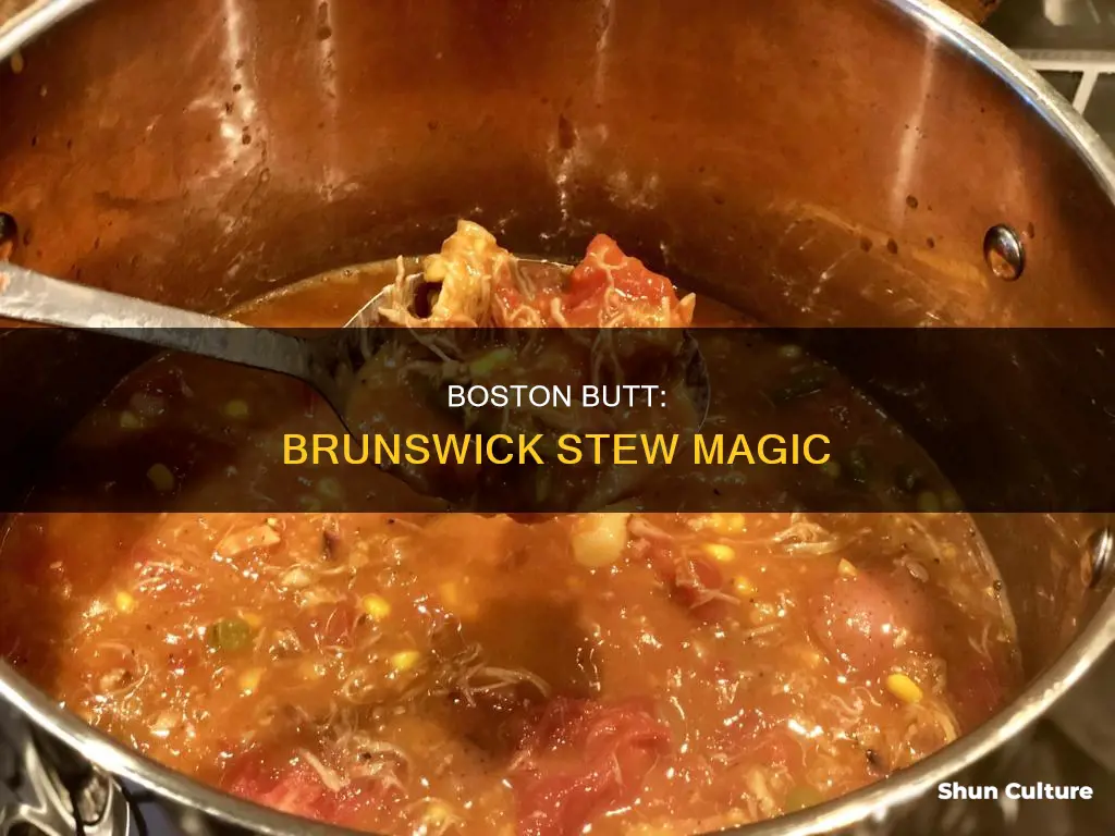 how to make brunswick stew with boston butt