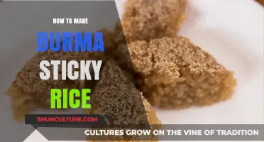 Delicious Burma Sticky Rice: A Step-by-Step Guide to Perfection