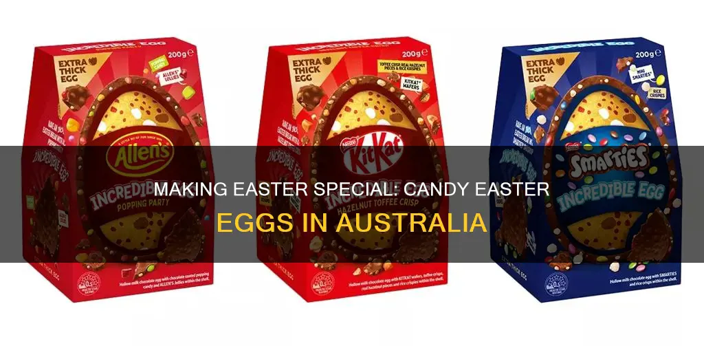 how to make candy easter eggs australia