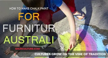 Creating Custom Chalk Paint for Furniture
