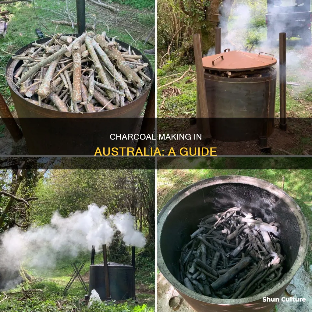 how to make charcoal in australia