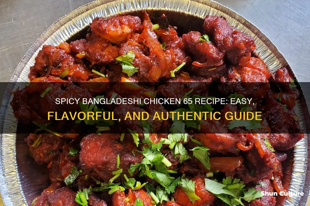 how to make chicken 65 bangladesh