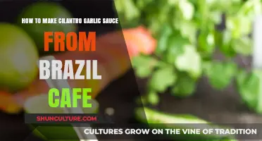 Authentic Brazilian Cilantro Garlic Sauce Recipe: Recreate Brazil Cafe's Signature Sauce