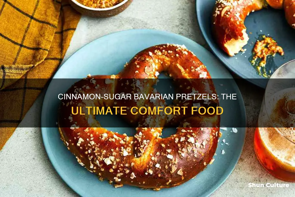 how to make cinnamon pretzel with soft bavarian pretzels