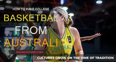Making it in College Basketball: An Aussie's Guide