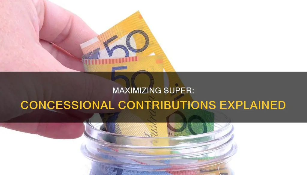 how to make concessional contribution to australian super