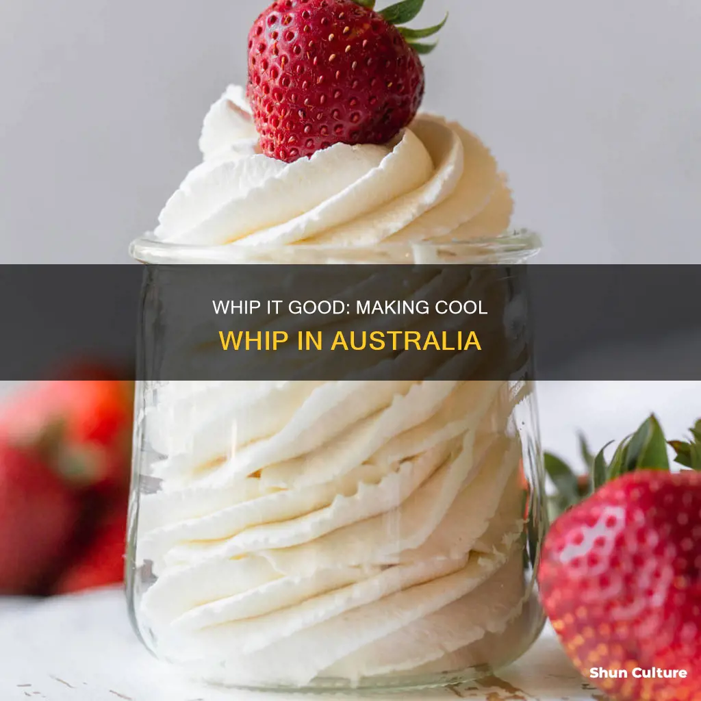 how to make cool whip in australia