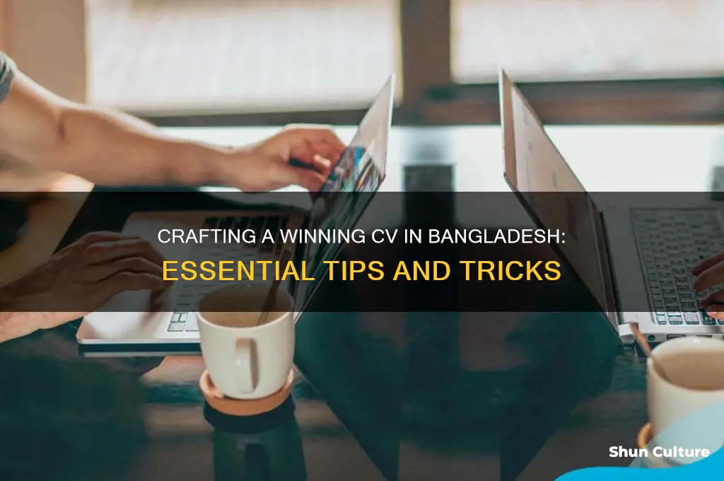 how to make cv in bangladesh