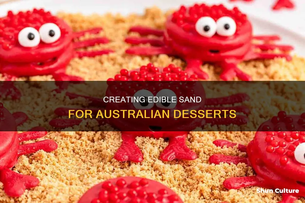 how to make edible sand australia