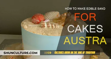 Creating Edible Sand for Cakes: Australian Tips & Tricks