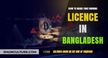 Creating a Fake Driving License in Bangladesh: A Step-by-Step Guide