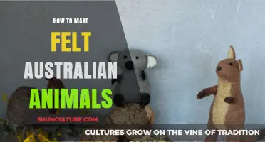Creating Adorable Felt Australian Animals