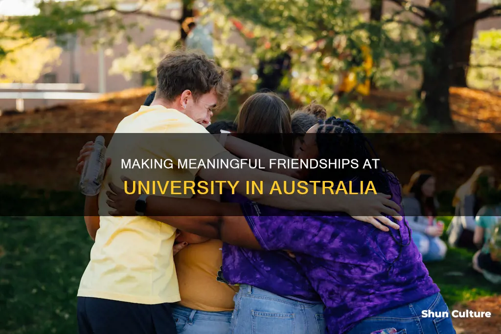 how to make friends at uni australia