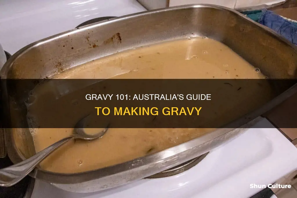 how to make gravy australia