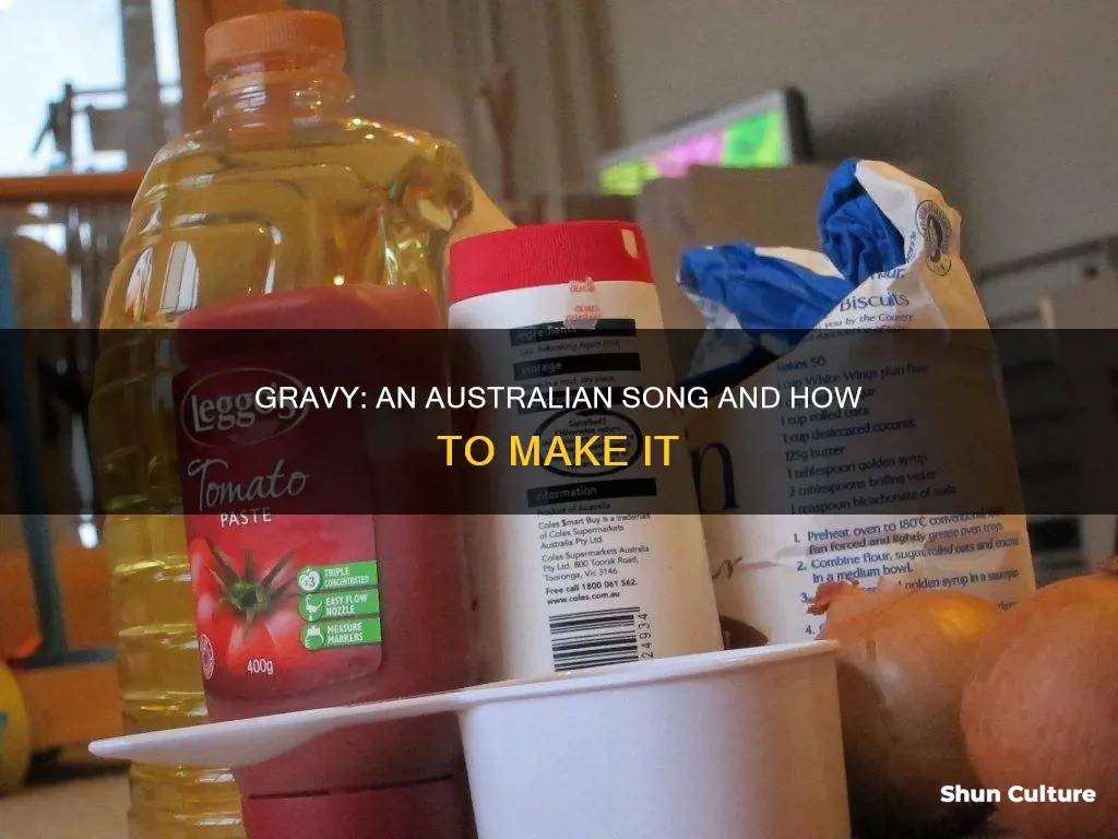how to make gravy australian song