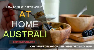 Making Greek Yogurt at Home: An Australian Guide