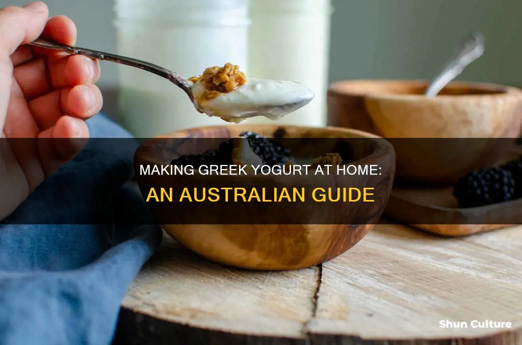 how to make greek yogurt at home australia
