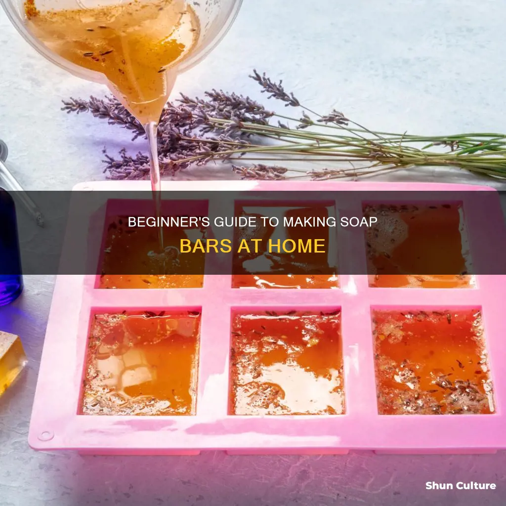 how to make homemade soap bars for beginners australia