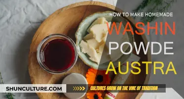 Make Your Own Washing Powder at Home